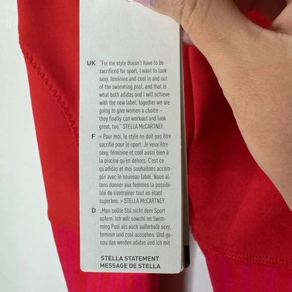 NWT Adidas by Stella McCartney Climalite Run Ultra Shorts - Picture 9 of 12